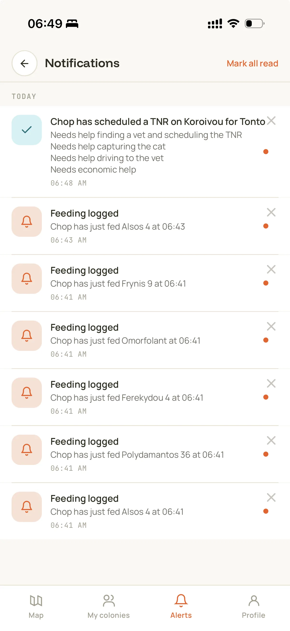 Notifications